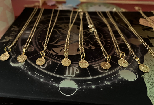 Brass Zodiac Charms